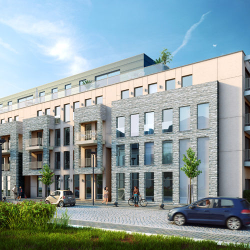 Nieuwbouw appartementen Baudelopark Gent